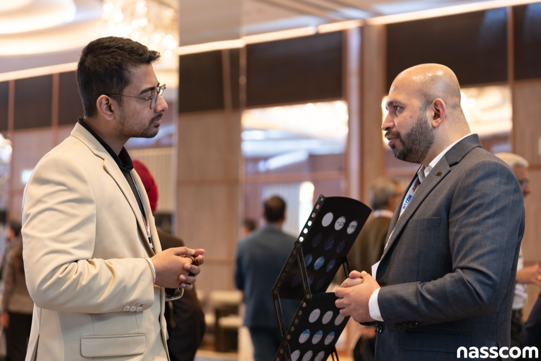 In conversation at a NASSCOM event